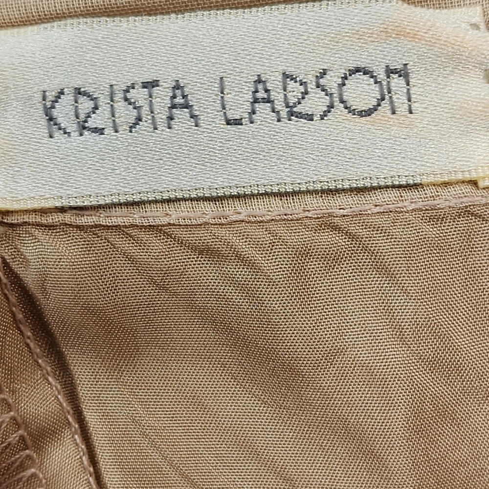 Krista Larson Women's Pleated Pull-On Maxi Skirt - Picture 3 of 10